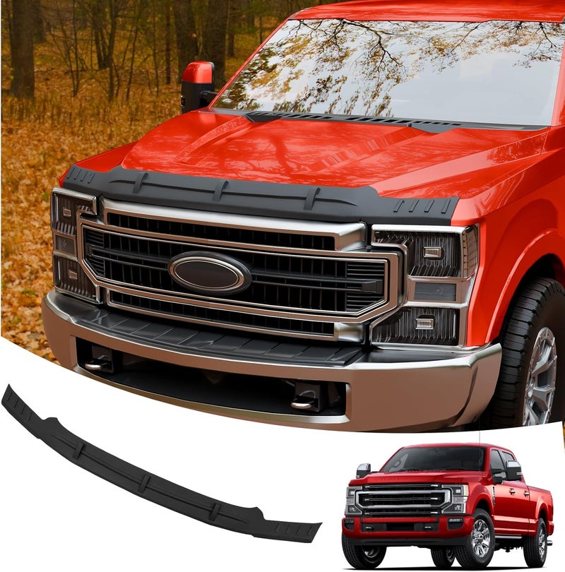 Maxzina TPE Hood Protector Compatible with 2017-2022 Ford F250 F350 F450 F550 Super Duty Hood Shield Hood Deflector Hood Guard for F-250 F-350 F-450 F-550 Accessories - Image 1